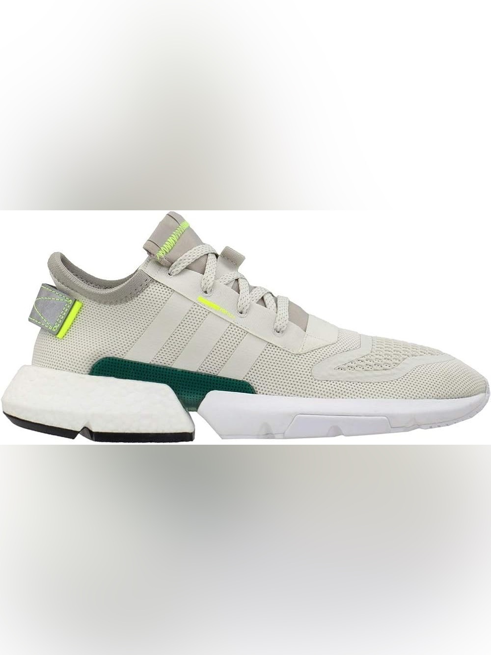 Adidas POD-S3.1 Women’s Sneakers Raw White Cream Green Boost Size 8